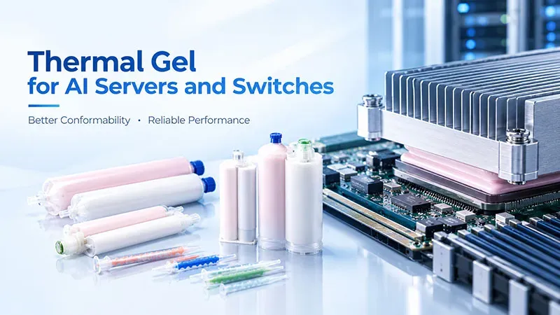 Thermal Gel for AI Servers and Switches